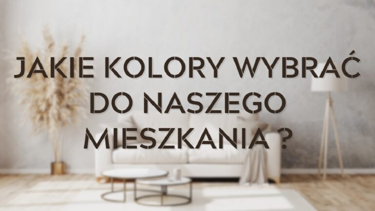 Na jaki kolor pomalować mieszkanie (OKŁADKA)